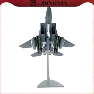 [SONONIA] 1/100 F 15E Fighter Fighter Aircraft Plane Model Airplane Simulation Fighter Model Toy for