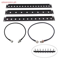 uloveremn Wireless Microphone Rack Mount Kit for   SLX4 PGX4 PG288 EW100G2 G3 PH