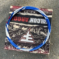 ล้อฟอลค่อน FALCON ARGON ลายสายฟ้า สีน้ำเงิน ทรงเอ 1.4หน้า/หลัง ขอบ17 ราคาต่อ1คู่ Motorcycle มอเตอร์ไ