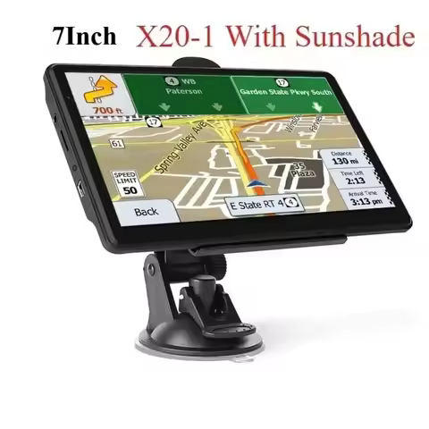 Car GPS Navigation X20-1-S with Sunshade 7" 23GTFT 8G+256M Multi-functional Touch Screen GPS Navigat