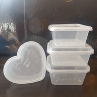 10pcs Plastic container with lid SQ250 , SQ350. ,SQ450,ET-Love