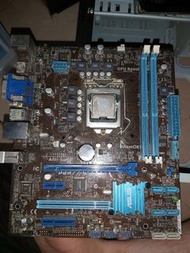 Intel i5 2400 + 主機板asus p8h77-m le + 顯卡 sapphire radeon hd 6670 1gb low  profile