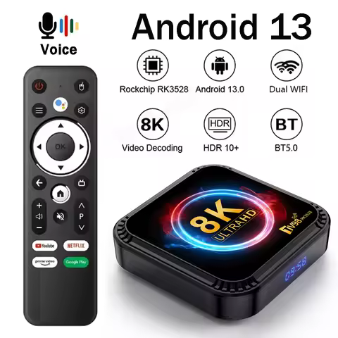 TV98 RK3528 TV Box Ultra HD 8K Smart TV Box Android 13 RK3528 2GB 16GB 4GB 32GB/64GB Dual Wifi BT5.0