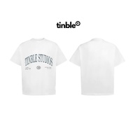 T-shirt 280GSM Tinble -TINBLESTUDIOS T-shirt - Form OVERSIZE - WHITE