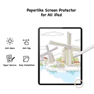 BICBAC Paperlike Paperfeel Ipad AIR PRO 11" 12.9" AIR 3/4/5 Gen 7th 8th 9th Mini 5 Mini 6 7 M1 M2 M3