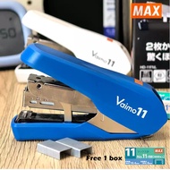 MAX Vaimo 11 Flarme HD-11FLK Compact Flat Clinch Stapler Free No.11-1M Staples Bullet HD11FLK (Rando