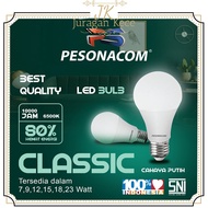 Pesonacom Lamp Classic LED Bulb SNI Bulb Home Office 7W 9W/ 12W/ 15W/ 18W/ 23W/