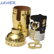 JAVIER Accessories Retro Base Lamp Holder Antique Top Quality Edison E26/E27 Lamp Bases