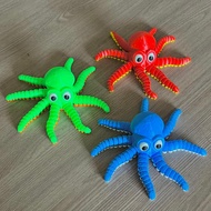 Articulated 3D Octopus Toy, 3D Octopus Toy, Flexible Octopus Figure, 3D Print Articulated Toy, Sea F