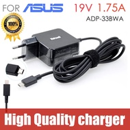 For ASUS laptop AC adapter charger Micro USB 19V 1.75A 33W ADP-33AW A EXA1206UH Eeebook X205T X205TA