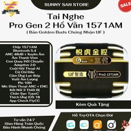 [ Golden Buds ] Bluetooth Headset Pro 2 1571AM Tiger Zebra (UF Version) ANC 48dB - 8H Battery