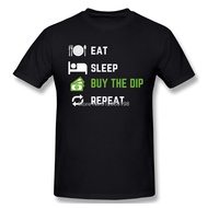 Wholesale Summer Tee Investing Wallstreetbets Eat Sleep Buy The Dip Repeat Cool Wear
