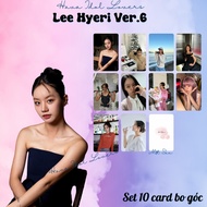 SET of 10 LEE HYERI Corner Cards - "Deok Sun" National | Photocard Reply 1988 comes with Sleeve