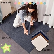 OPTIMISTI Carpet Floor Tiles Sticker, 40x40cm Self Adhesive Rug Carpet Tiles, DIY Peel and Stick Sof
