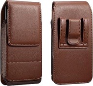 Phone protection Compatible with Xiaomi Max 2 3 Redmi 12 Cell Phone Holster, Leather Belt Phone Pouc