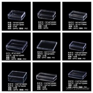 Rectangular Heaven And Earth Cover PS Crystal Universal Packaging Plastic Box Gift Transparent 7T35