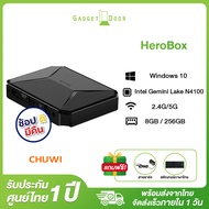 ส่งจากไทย🔥 รับประกัน1ปี❗️ CHUWI TV Box HeroBox Mini PC CPU Intel Gemini Lake RAM 8GB ROM 256GB Windows 10 Home