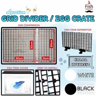 Aquarium Grid Divider Tray Egg Crate Coral Rack 15x30cm 30x30cm