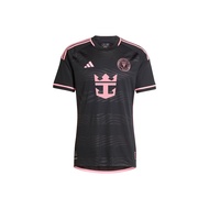 Adidas Inter Miami Inter Miami Cf Away Jersey Soccer Jersey Player Edition Mens Black IS4874