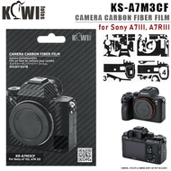 JJC KS-A7M3L KS-A7M3CF Camera Leather Decoration Grip For Sony a7 III, a7R III