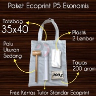 ECOPRINT P5 PACKAGE COMPLETE BLACU TOTE BAG P5 PRACTICAL PACKAGE