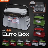 ELITO TACKLE BOX 6L dan 12L BOX PANCING BOX UMPAN PANCING