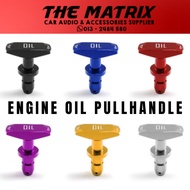 Car Universal Oil Dipstick Pull Handle Engine Oil Pullhandle Aluminum Billet