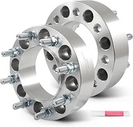 SCITOO 2Pcs Wheel Adapters 2" 8x6.5 to 8x170 Bore 125mm Studs 14x1.5 8Lug Wheel Spacers Adapters Fit