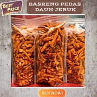 Spicy ORANGE LEAF BASRENG SNACKS/VIRAL BASRENG PACKAGING 100 GR