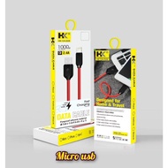 kabel data hk D28 micro HK-D28 2.4A fast