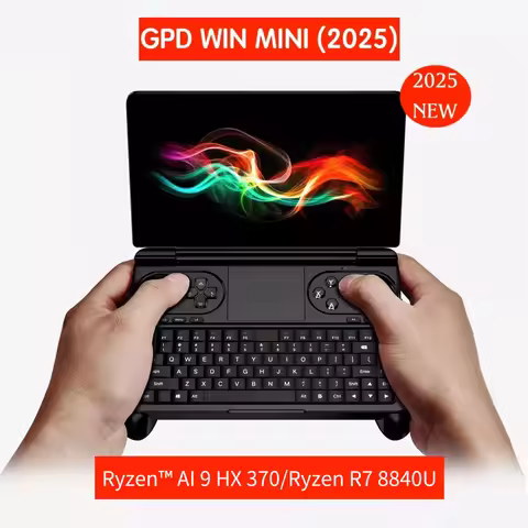 GPD WIN Mini 2025 Ryzen™ AI 9 HX 370/Ryzen R7 8840U 7-inch Pocket PC 32GB RAM 2TB SSD Mini Laptop