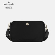 Kate Spade 凯特·丝蓓 奢侈品 女士黑色单肩斜挎包WKRU7038 001【品牌授权 官方直供】