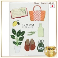 Greeting Life Yusuke Yonezu 2026 A6 Monthly Planner Softcover Tool CD-1390-YZ Starting Dec 2025