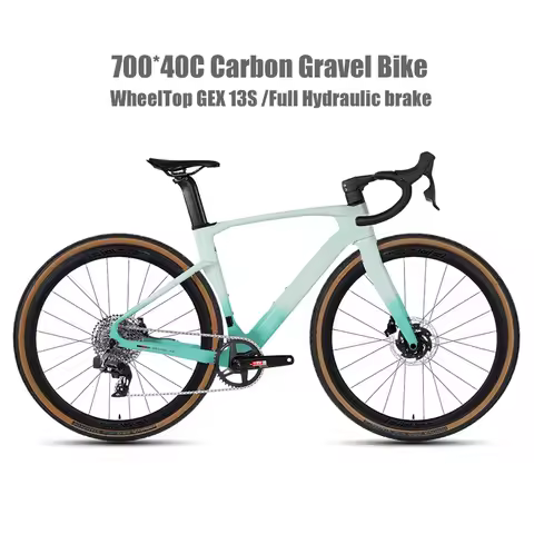 Twitter Wireless Gravel V3 700X40C Carbon Gravel Bike WheelTop GEX Electronic 13S Disc Road Racing B