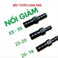 50 Pieces LDPE Pipe Reducing Connectors 32mm- 25mm - 20mm, Used to Connect Pipes in Automatic Irriga