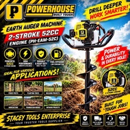 Powerhouse Earth Auger Machine 2 Stroke