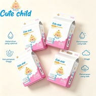 Cute Child 96Pcs Baby PantsPopok M-XXXL Super Absorption Quick Drying 24 Hours Leak-Proof & anti iri