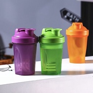 9.9 Clear Stock~ Shaker Bottle Water Cup 400ml Sports Bottle Gym Protein Shake Bottles Shaker Food G