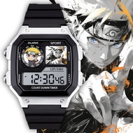 [Watch] Naruto Watch Ink Style Atmosphere Cool Fashion Waterproof Children's Watch Naruto Sasuke Kak