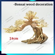 Bonsai Wood Aquarium Decoration Driftwood Aquascape - M