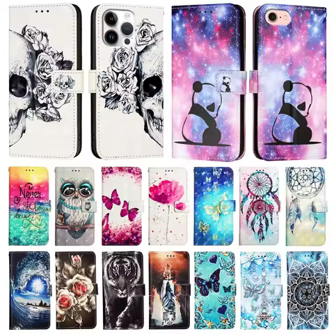 Lovely Wallet Case For Nokia HMD Pulse Pro Plus C02 C12 C22 C32 C300 G11 G21 G22 G42 G310 G400 Shock