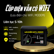 Lưu điện cho Wifi Modem Router - UPS 12V - Cúp điện vẫn có wifi.