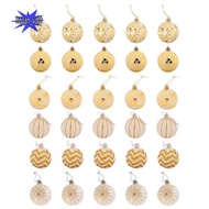 30Pcs Christmas Tree Decor High Qulity White Gold Ball Ornament Bauble Party Hanging Ball for Home C