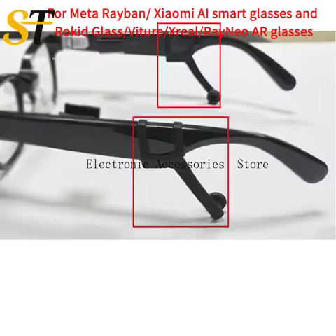 AR smart glasses amplifier is suitable for Meta Rayban/ Xiaomi AI smart glasses and Rokid Glass/Vitu