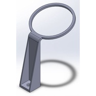 CUSTOM MADE MOTORCYCLE GPS METER BRACKET