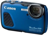 CANON D30 數位相機 電包組+讀清保 九成新
