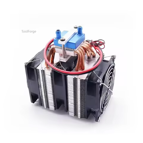 DIY 180W Home Fish Tank Cooler Chiller Cooling-water Machine Chiller 12V Mini Semiconductor Refriger