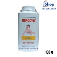 HEROCYN Baby Powder 100g - Loose Baby Powder Can Relieve Itching & Prickly Heat