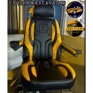 Kobelco excavator seat Cover, latest motif,Komatsu/, Hitachi/,Sany/, Volvo/, etc., excavator seat Co