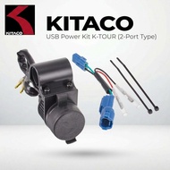 KITACO USB Power Kit K-TOUR (2-Port Type) for CT125 Hunter Cub (JA55/JA65) 80-757-14700 | pengecas m